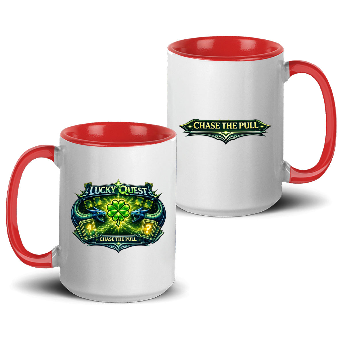 Chase The Pull | Accent Mug 15Oz 