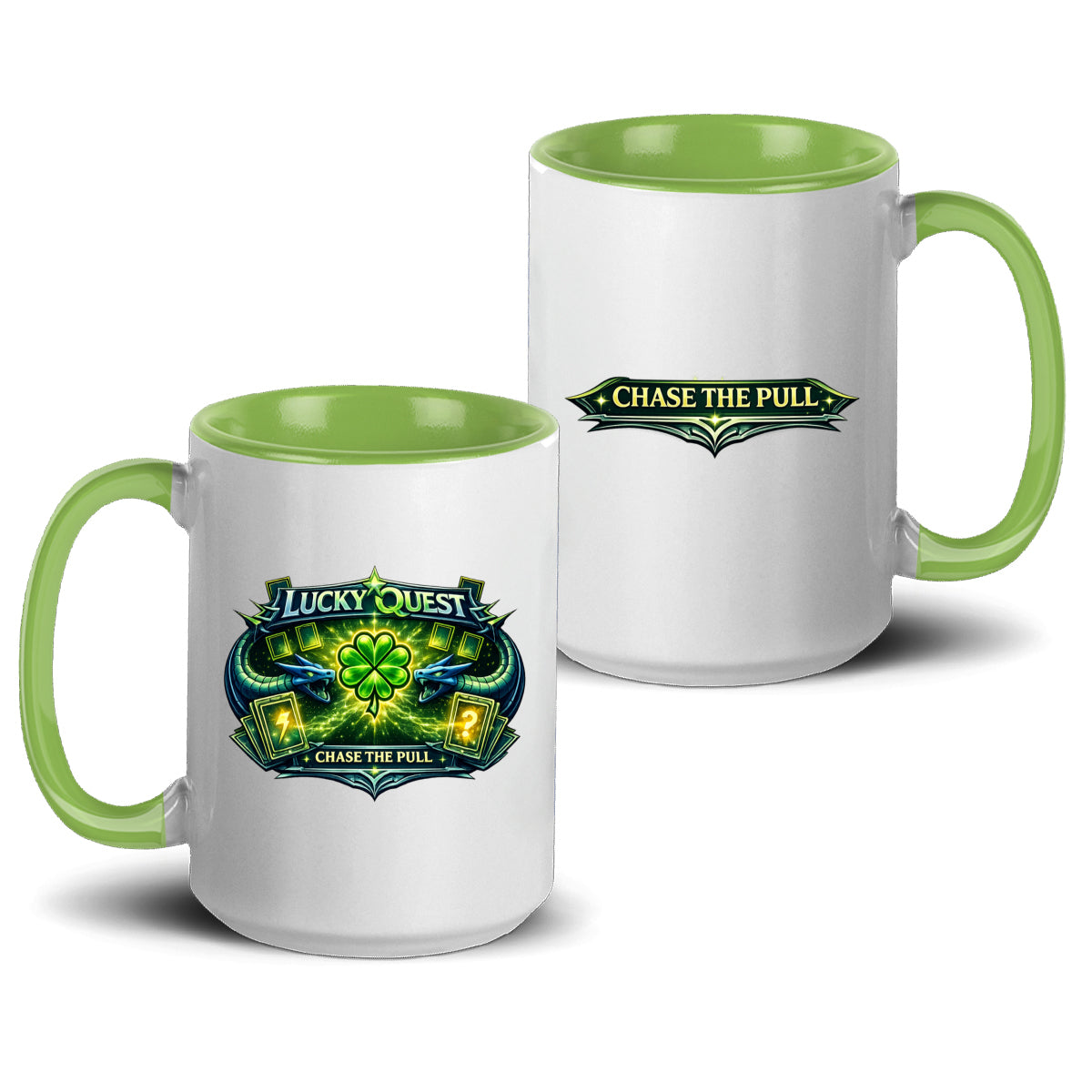 Chase The Pull | Accent Mug 15Oz 