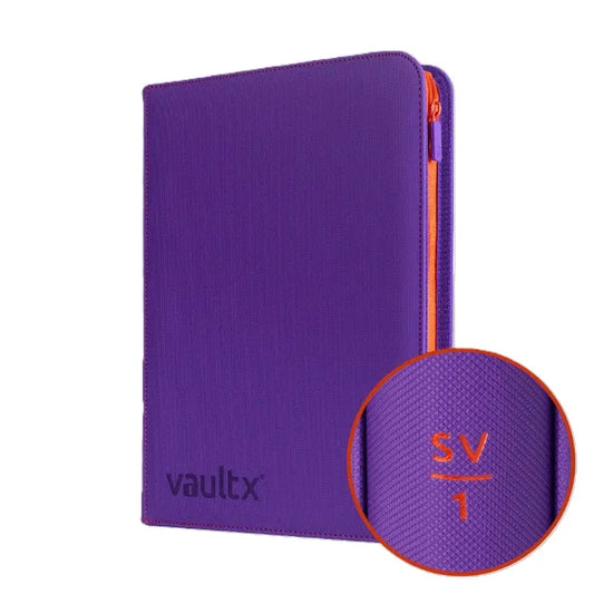Vault X 9 Pocket Exo-Tec Pokémon SV Binder (Holds 360 Cards)