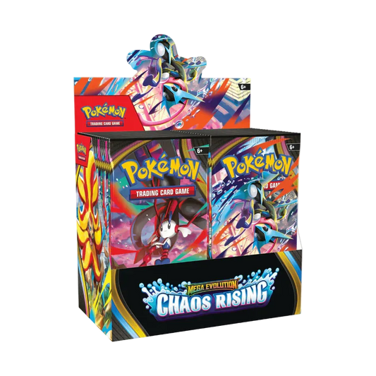 Pokémon TCG: Mega Evolution-Chaos Rising Booster Box (36 Packs) PRE-ORDER