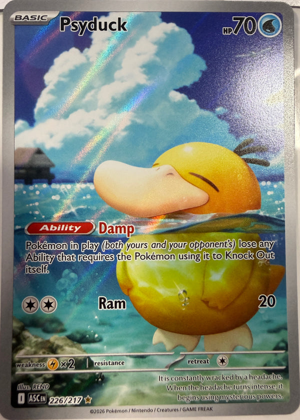Psyduck 226/217 IR - NM - Pokémon Mega Evolution Ascended Heroes